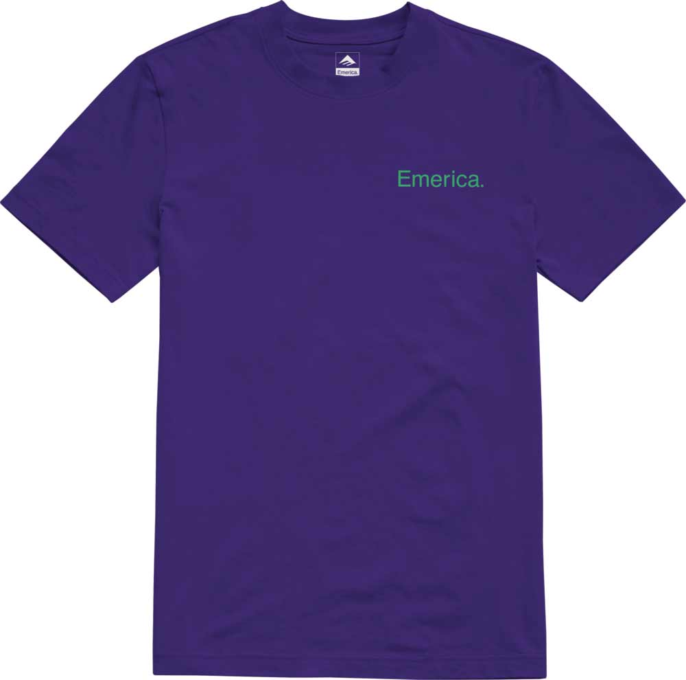Emerica Pure Logo Purple Men's T-Shirt