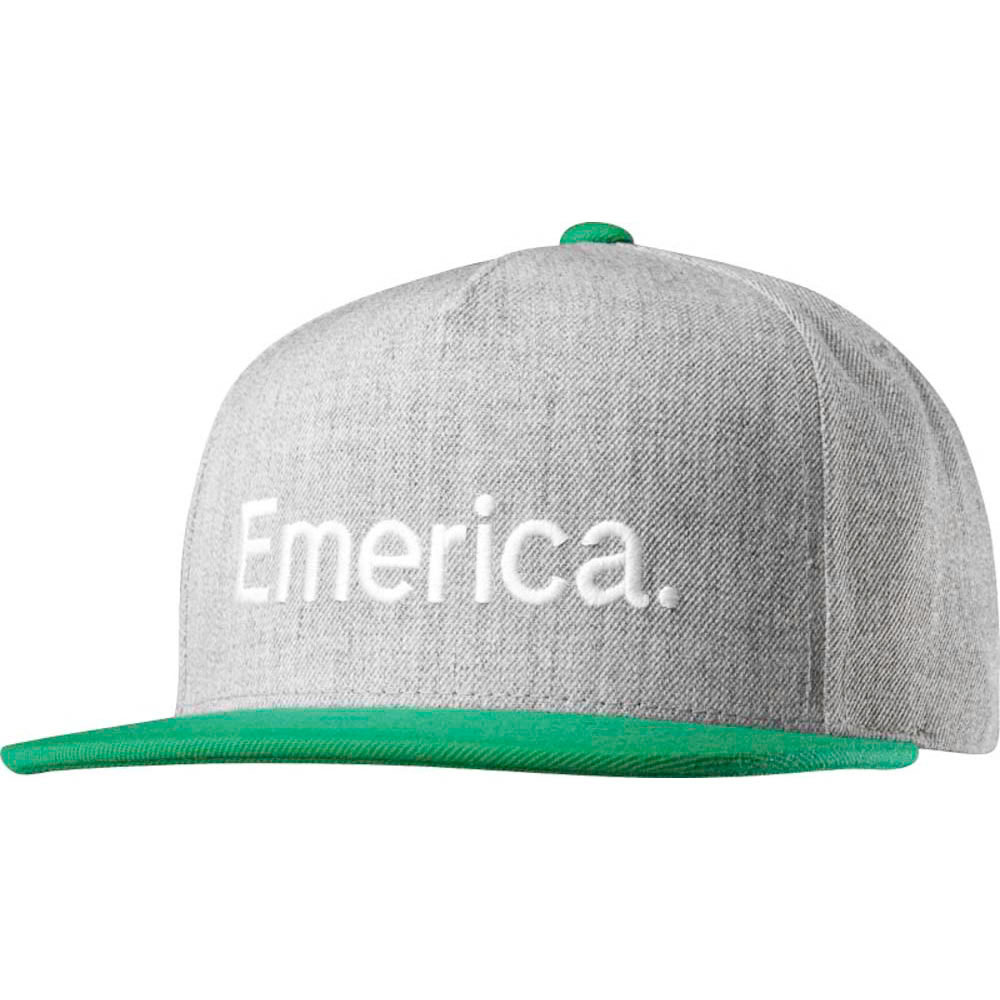 Emerica Pure Snapback Green White Καπέλο