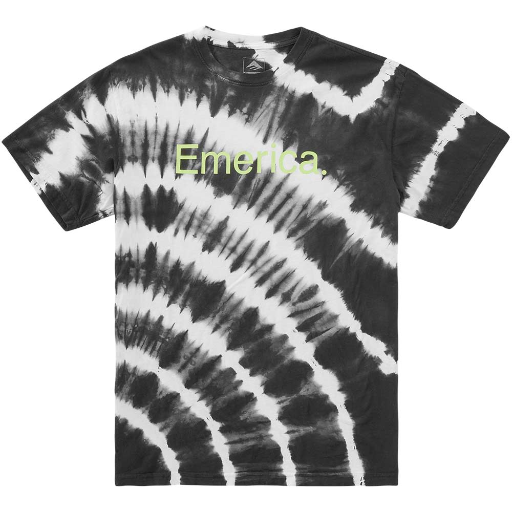 Emerica Pure Tie dye Black Ανδρικό T-Shirt