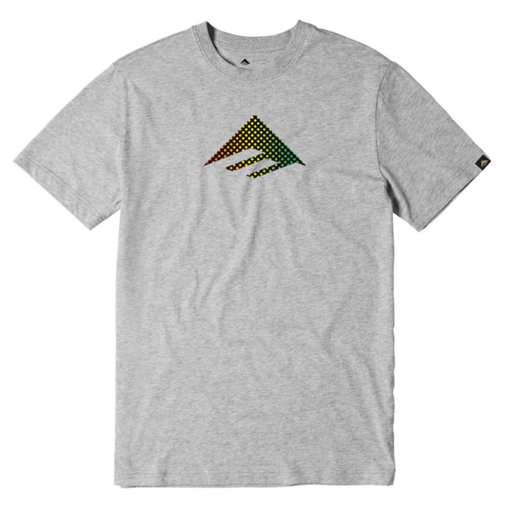 Emerica Rasta Triangle Grey Heather Ανδρικό T-Shirt