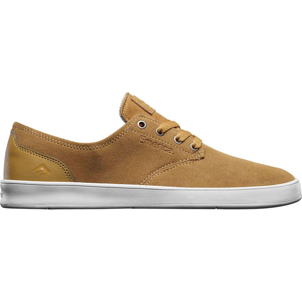 Emerica The Romero Laced Brown White Brown Men's Shoes