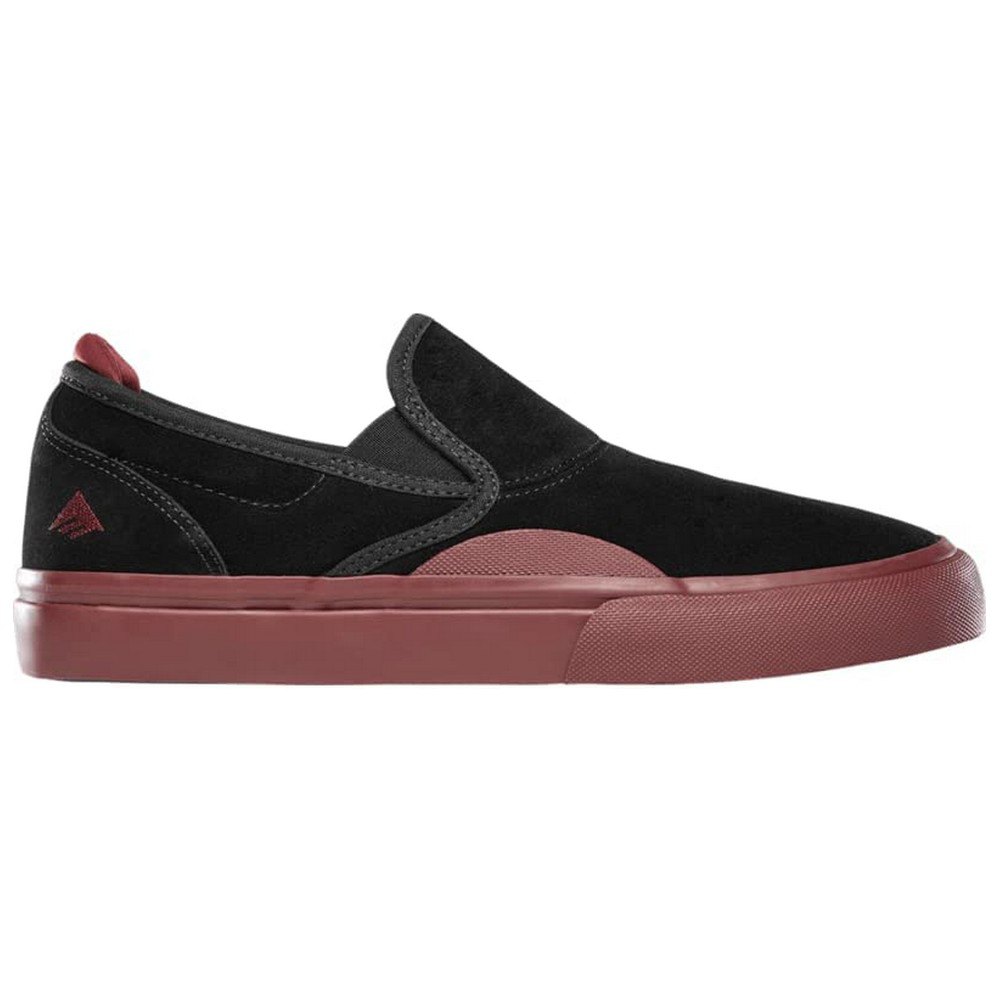 Emerica Wino G6 Slip-On Black Red Gum Men's Shoes