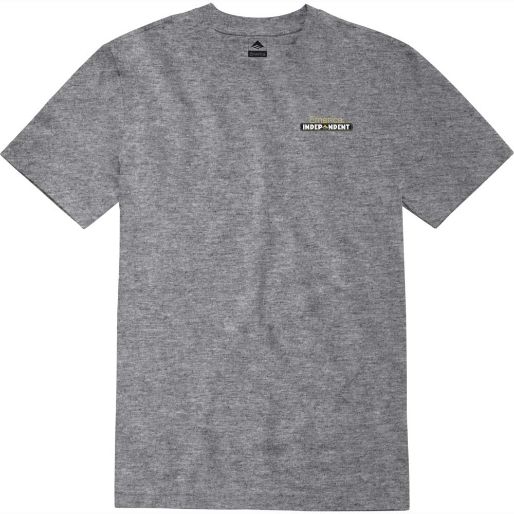 Emerica X Indy Bar Grey Heather Men's T-Shirt