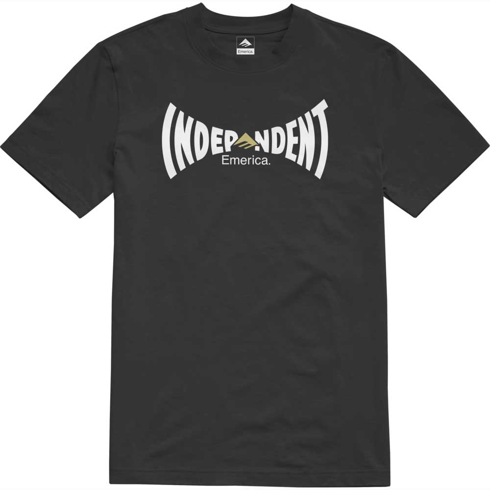 Emerica X Indy Span Black Men's T-Shirt