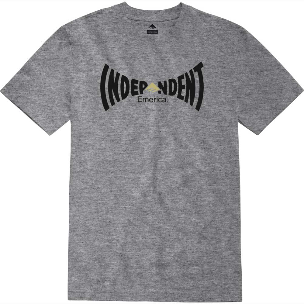 Emerica X Indy Span Grey Heather Men's T-Shirt