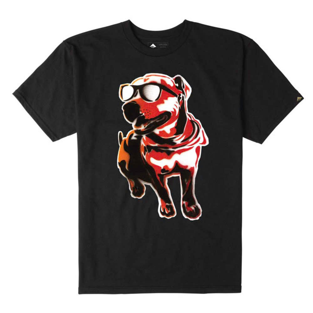 Emerica X Mouse-Chief Dog Black Ανδρικό T-Shirt
