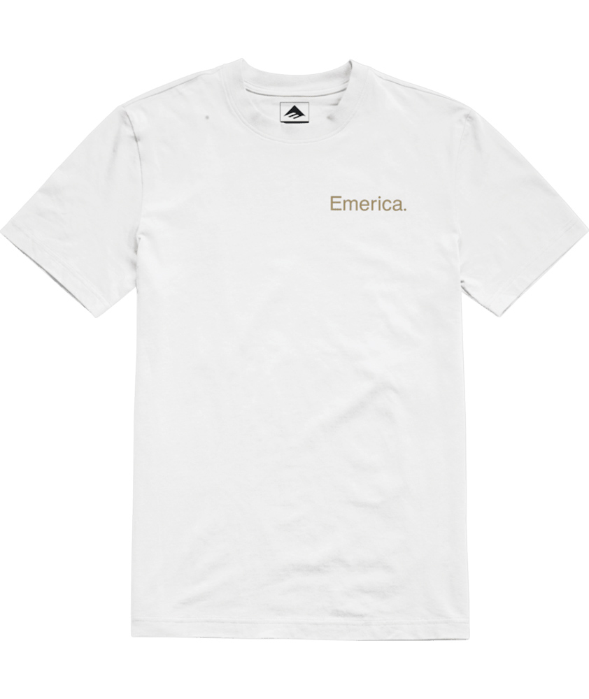 Emerica X This Is Skateboarding Tee White Men's T-Shirt