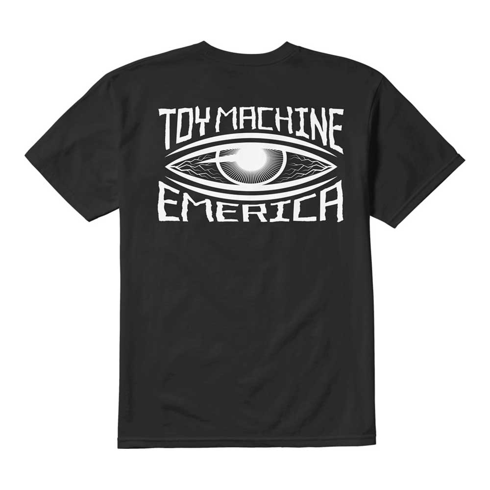 Emerica X Toy Machine Eye Black Ανδρικό T-Shirt