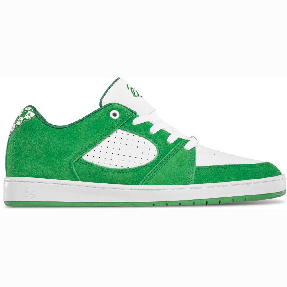 Es Accel Slim Green White Men's Shoes