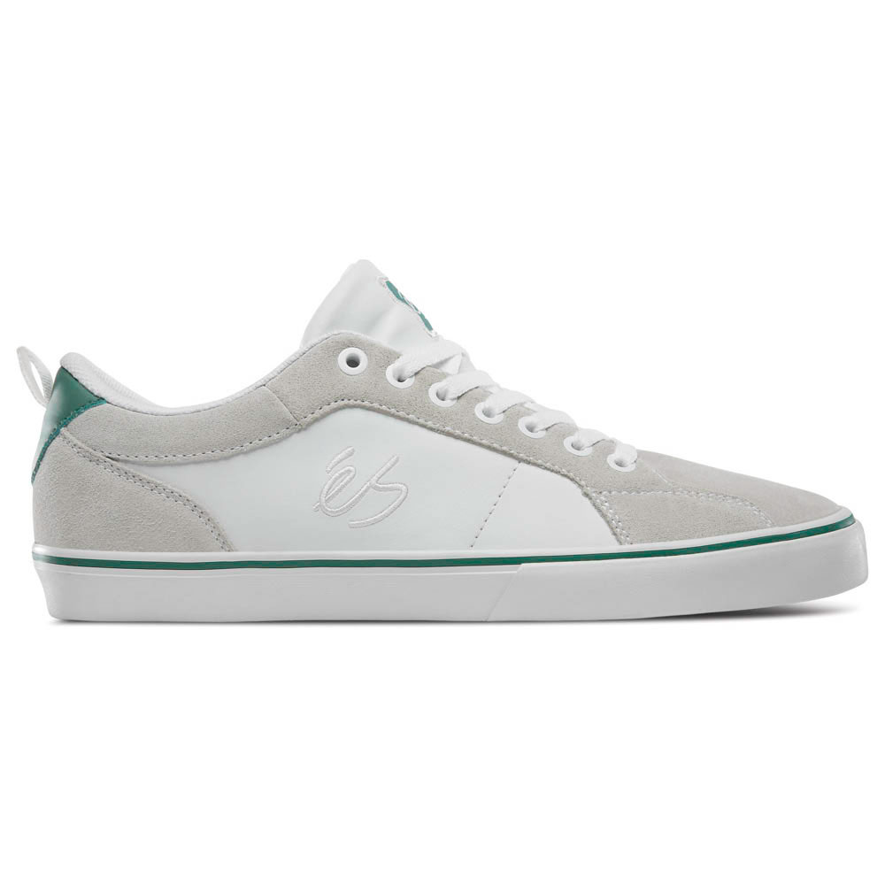 Es Aura Vulc White/Green Men's Shoes