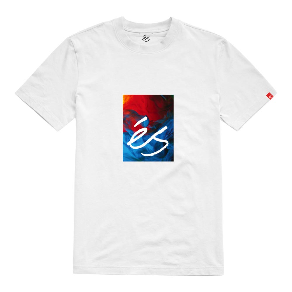Es Hyper Logo White Men's T-shirt