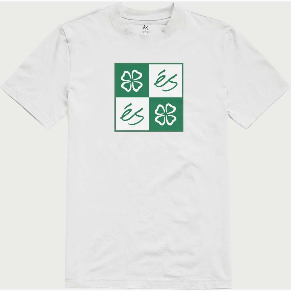 Es Lucky Day Tee White Ανδρικό T-Shirt