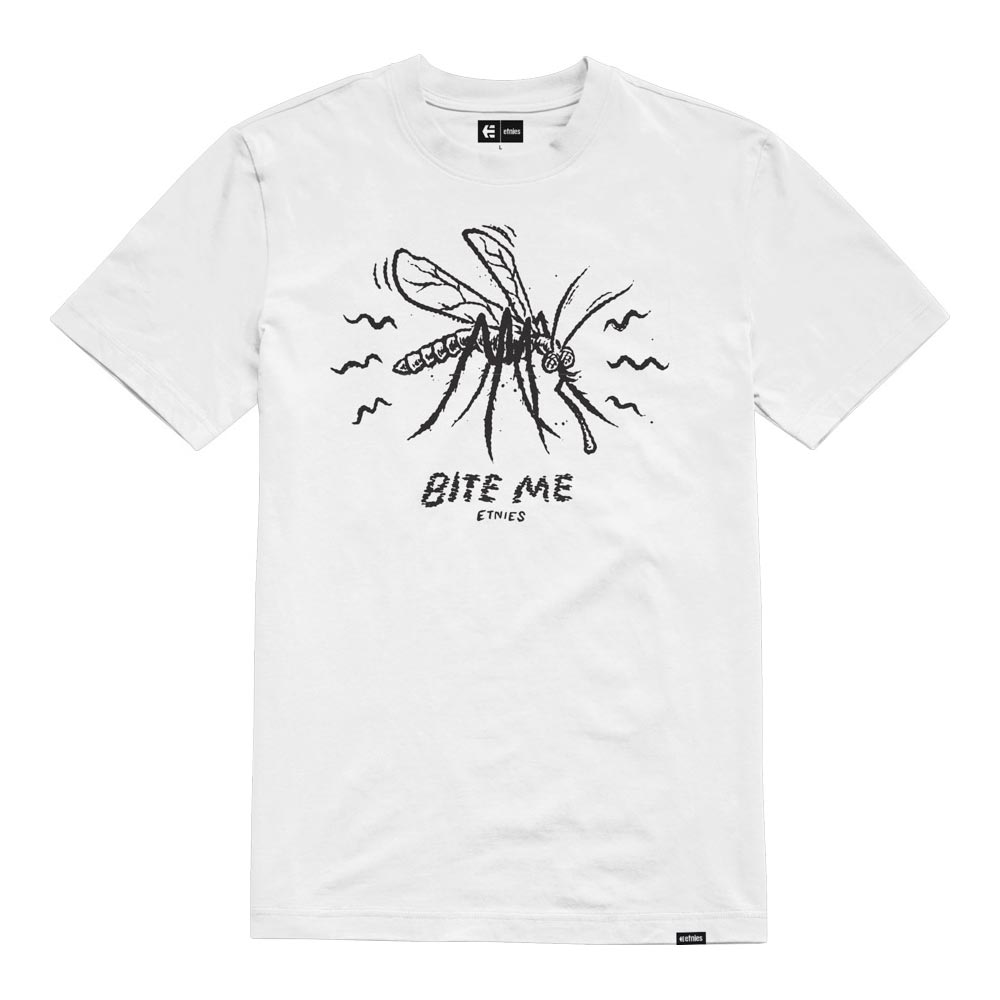 Etnies Bite Me White Men's T-Shirt
