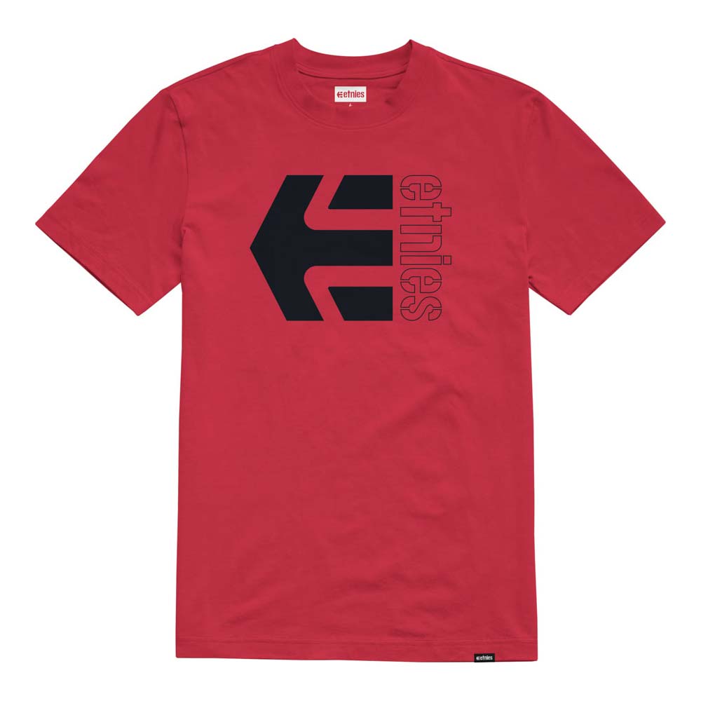 Etnies Corp Combo Red Black Men's T-Shirt