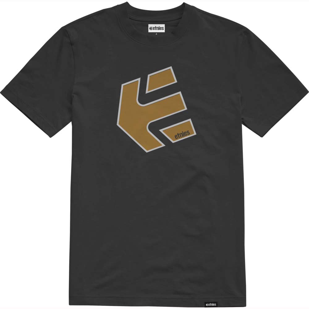 Etnies Crank Black Brown Men's T-Shirt