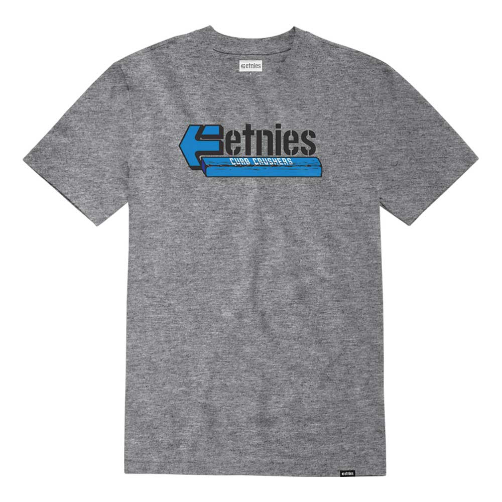 Etnies Curb Crusher Grey Heather Men's T-Shirt