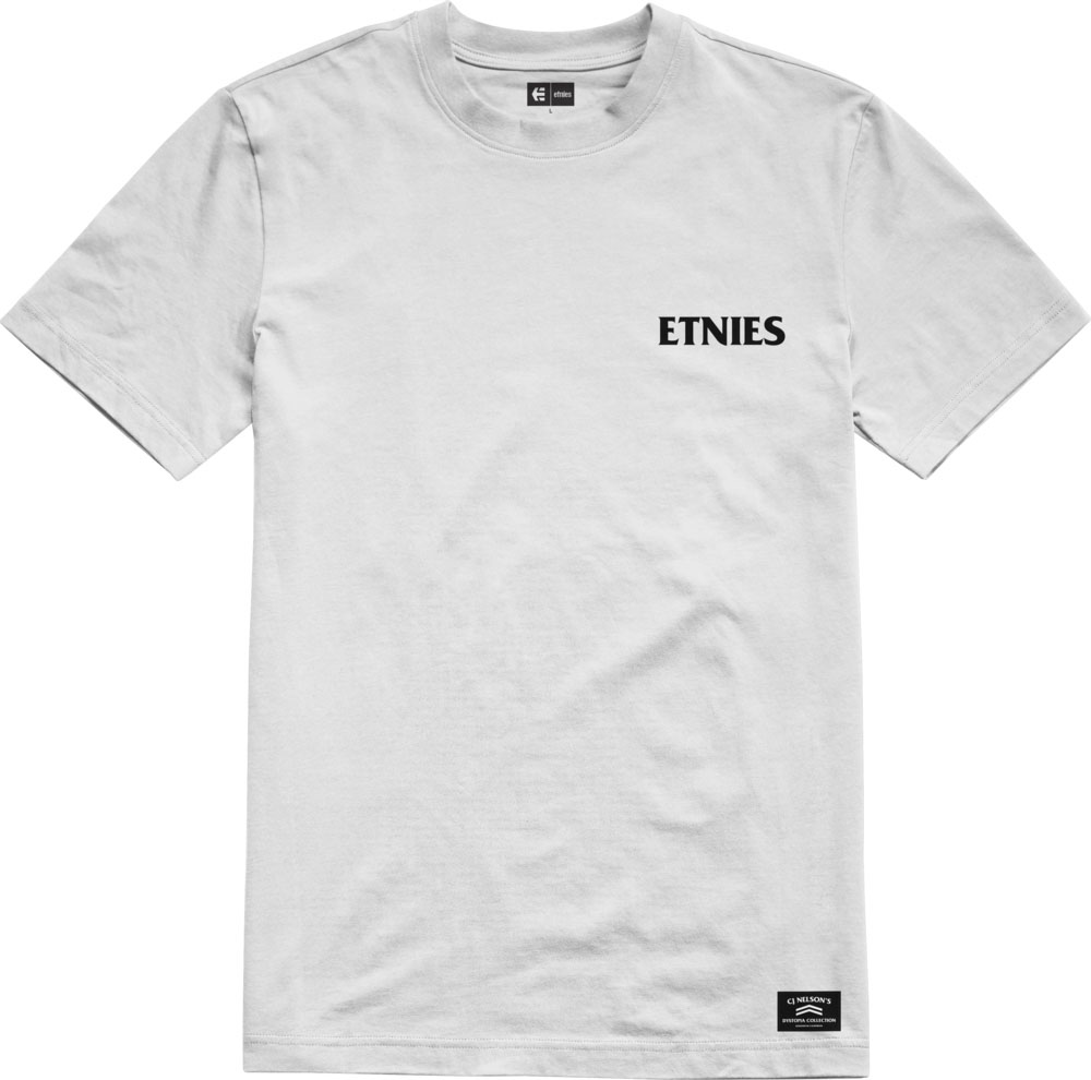 Etnies Dystopia Font White Ανδρικό T-Shirt