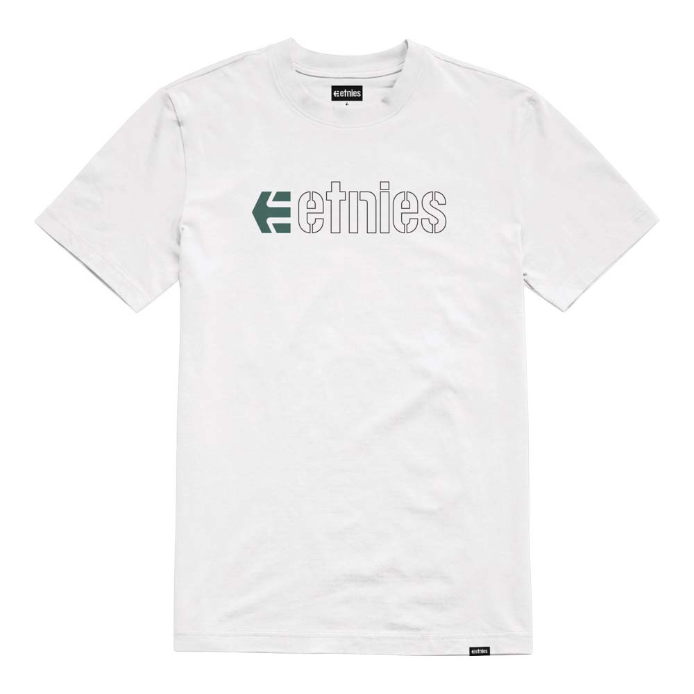 Etnies Ecorp White Black Green Men's T-Shirt