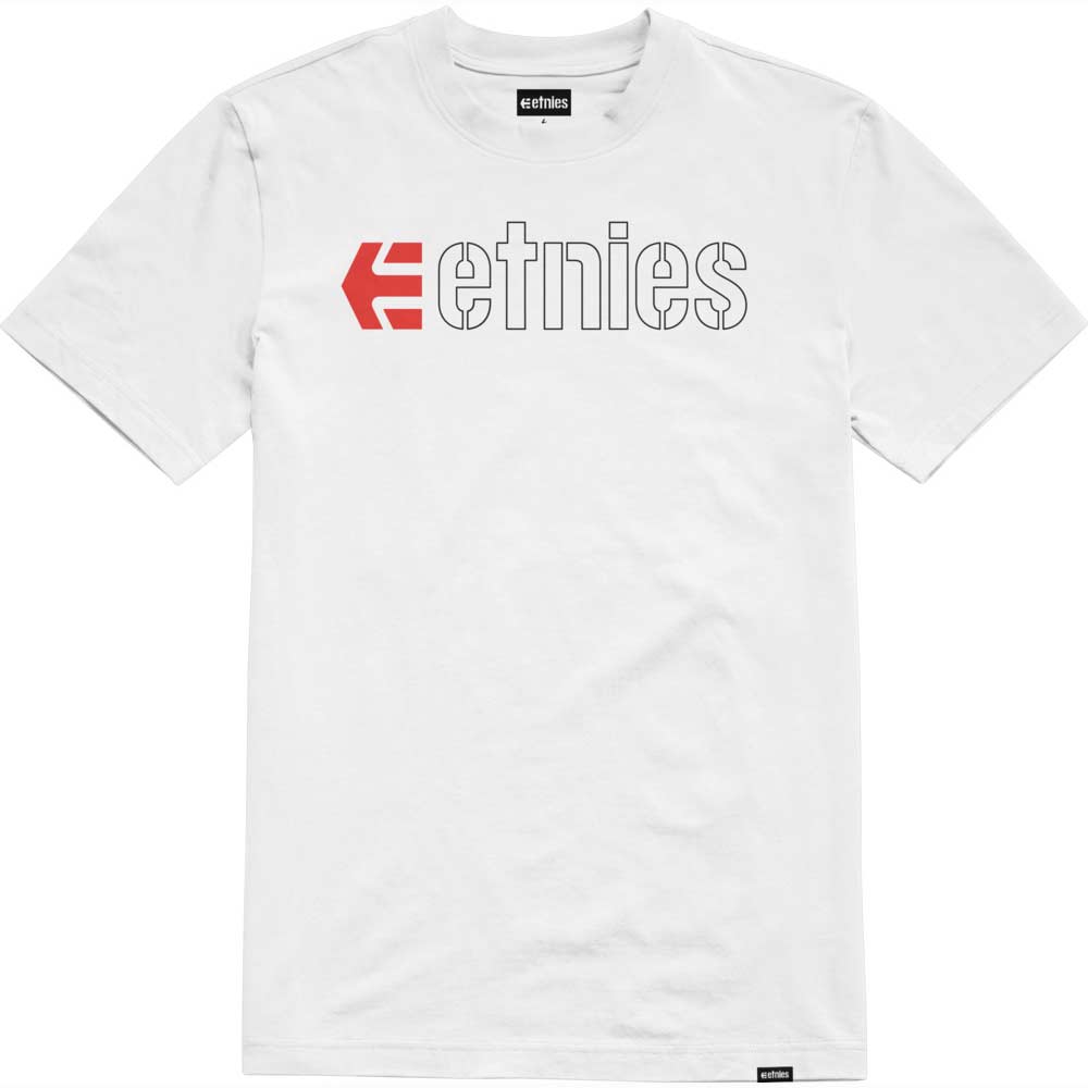 Etnies Ecorp White Black Red Men's T-Shirt
