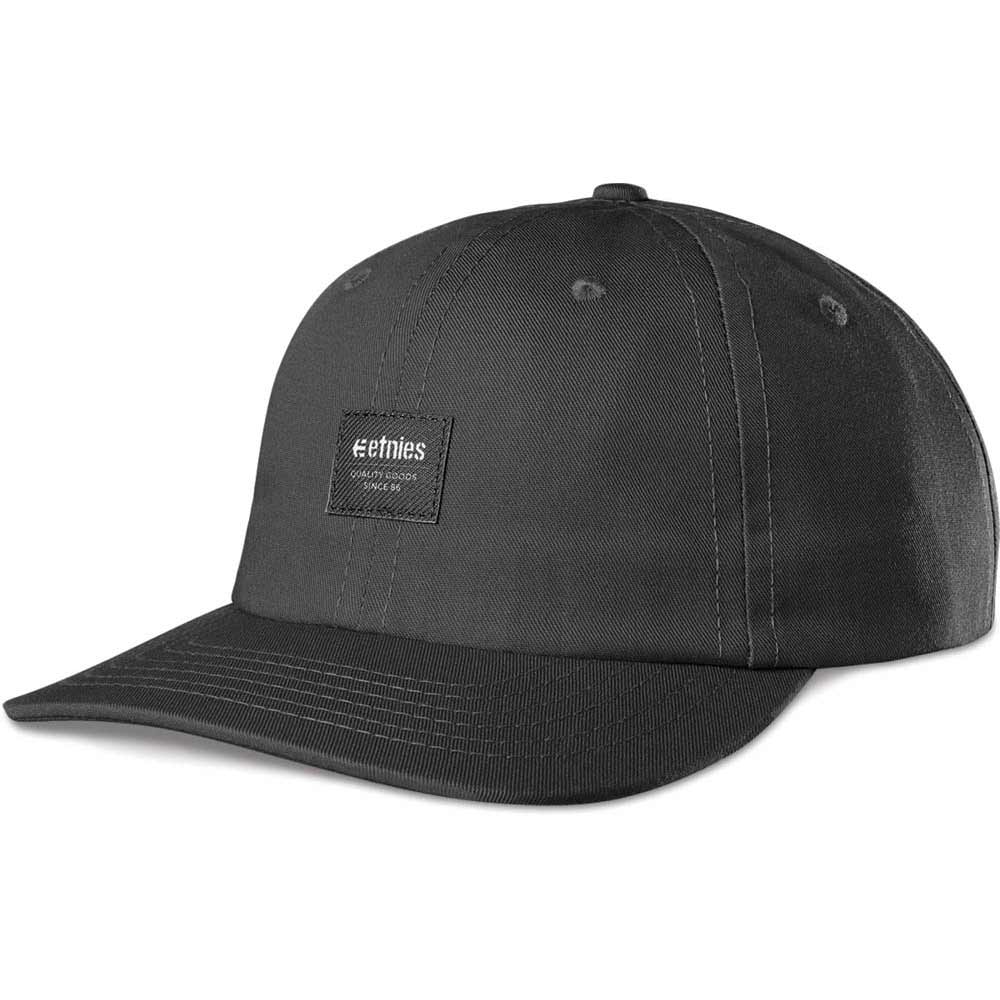 Etnies Fakie Strapback Black Hat