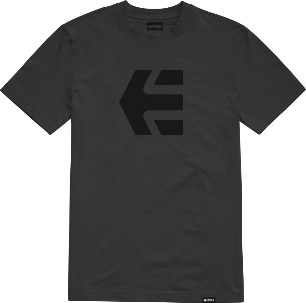 Etnies Icon Black Black Black Ανδρικό T-Shirt