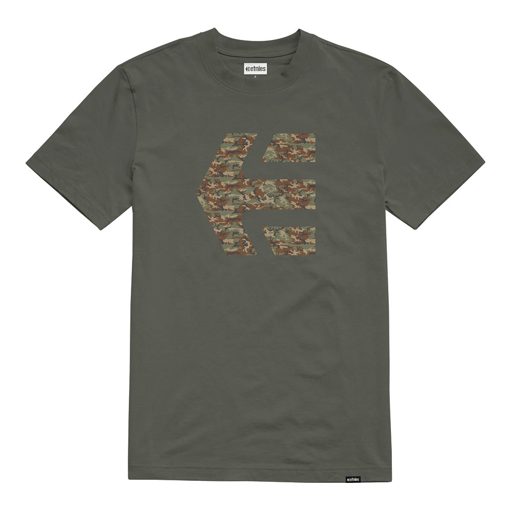 Etnies Icon Print Military Men's T-Shirt