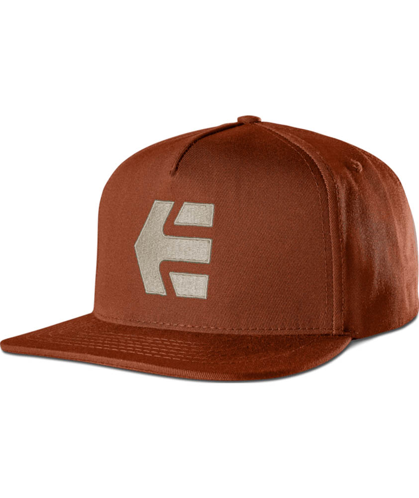 Etnies Icon Snapback Rust Hat