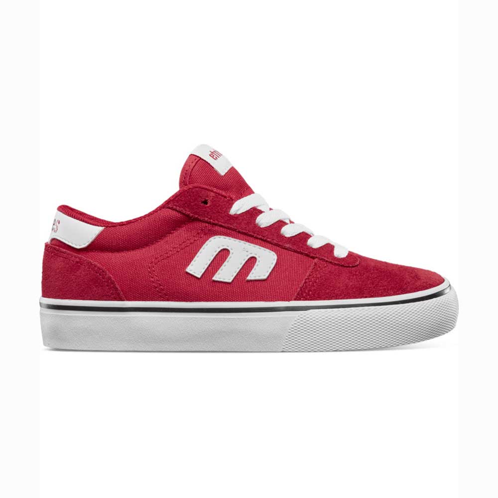 Etnies Kids Calli-Vulc Red White Gum Kids Shoes