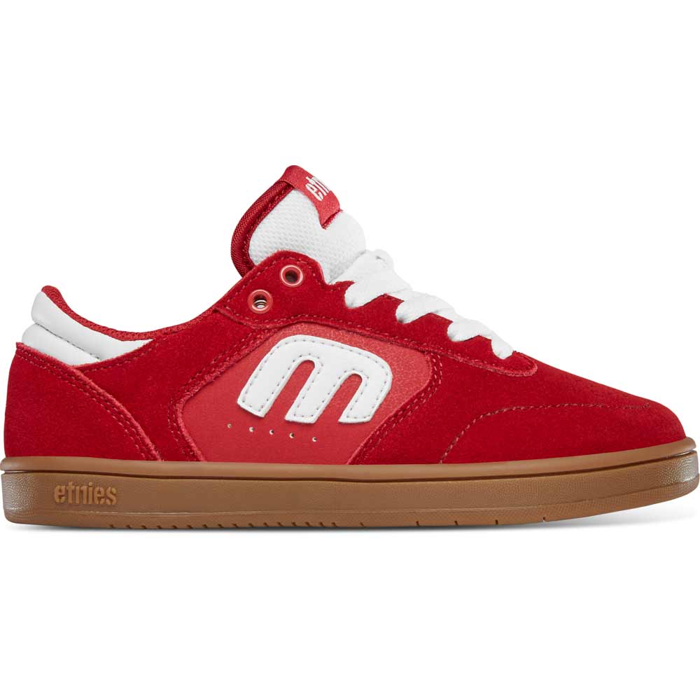 Etnies Kids Windrow Red White Gum Kids Shoes