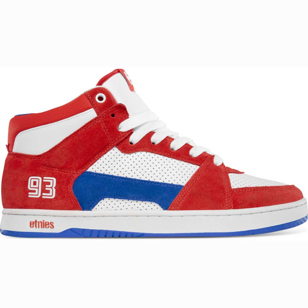 Etnies Mc Rap Hi Red White Blue Men's Shoes