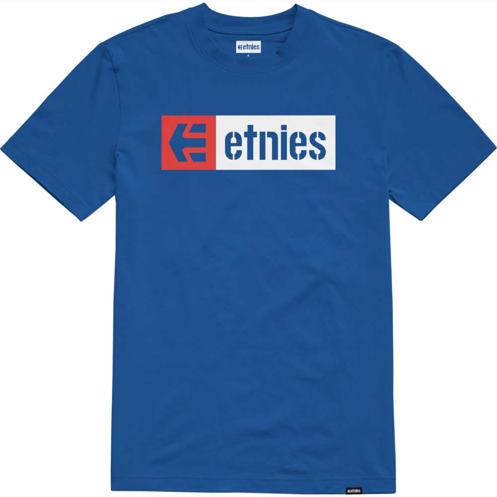 Etnies New Box S/S Blue Red White Men's T-Shirt