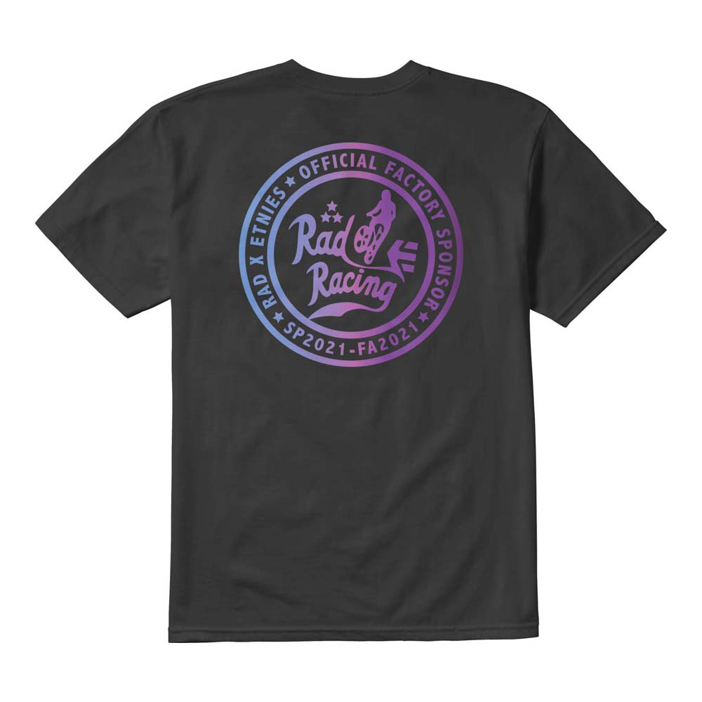 Etnies Rad Racing Black Purple Ανδρικό T-Shirt