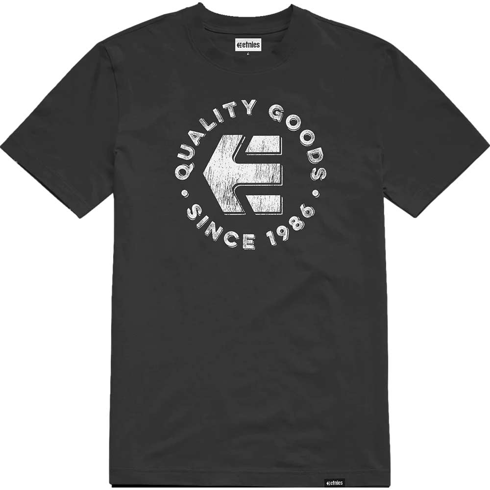 Etnies Since 1986 Black White Men's T-Shirt