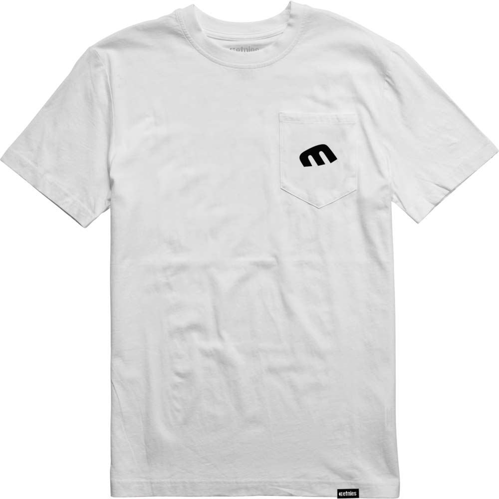 Etnies Style E Pocket White Men's T-Shirt