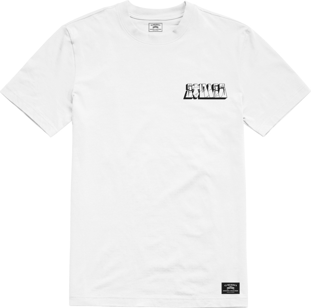 Etnies X Dystopia Rose Tee White Men's T-Shirt