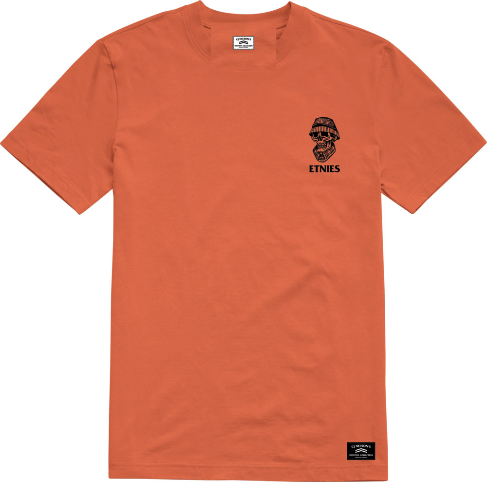 Etnies X Dystopia Tee Orange Ανδρικό T-Shirt