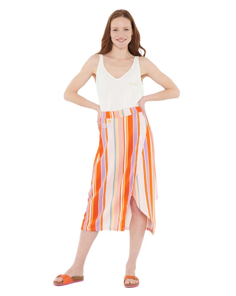 Femi Stories Tanti Summer Stripes Women's T-Skirt
