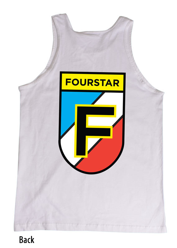 Fourstar Badge White Men's Tank