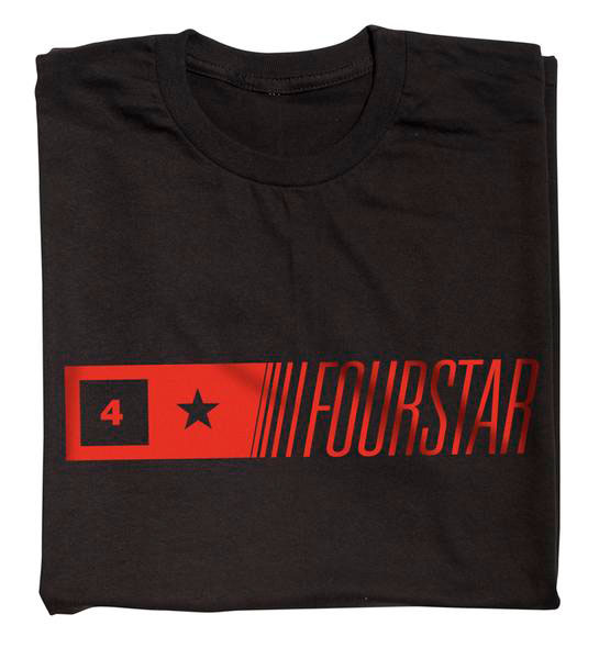 Fourstar Slash Black Men's T-Shirt
