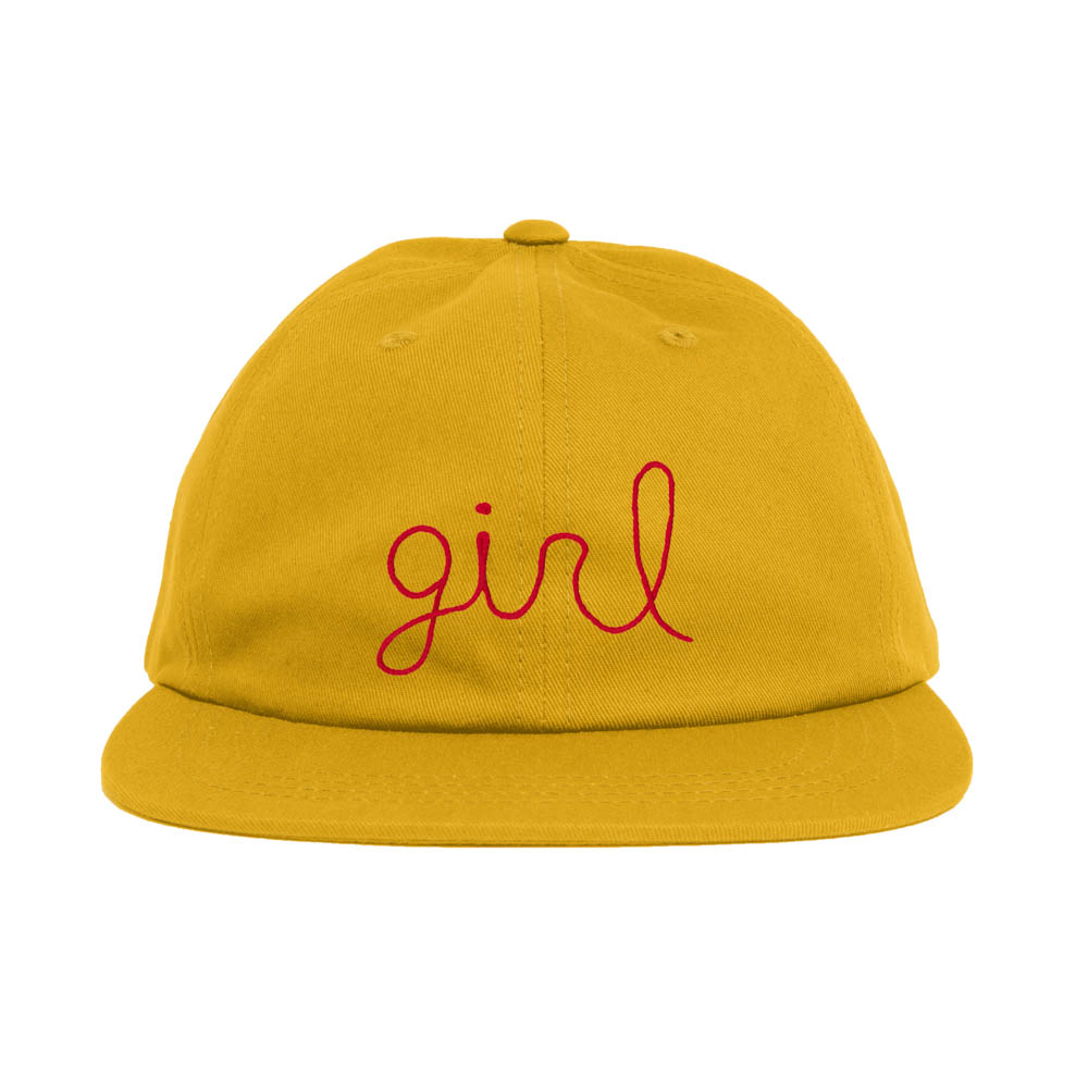 Girl Tuesday (RED) Snapback Gold Hat