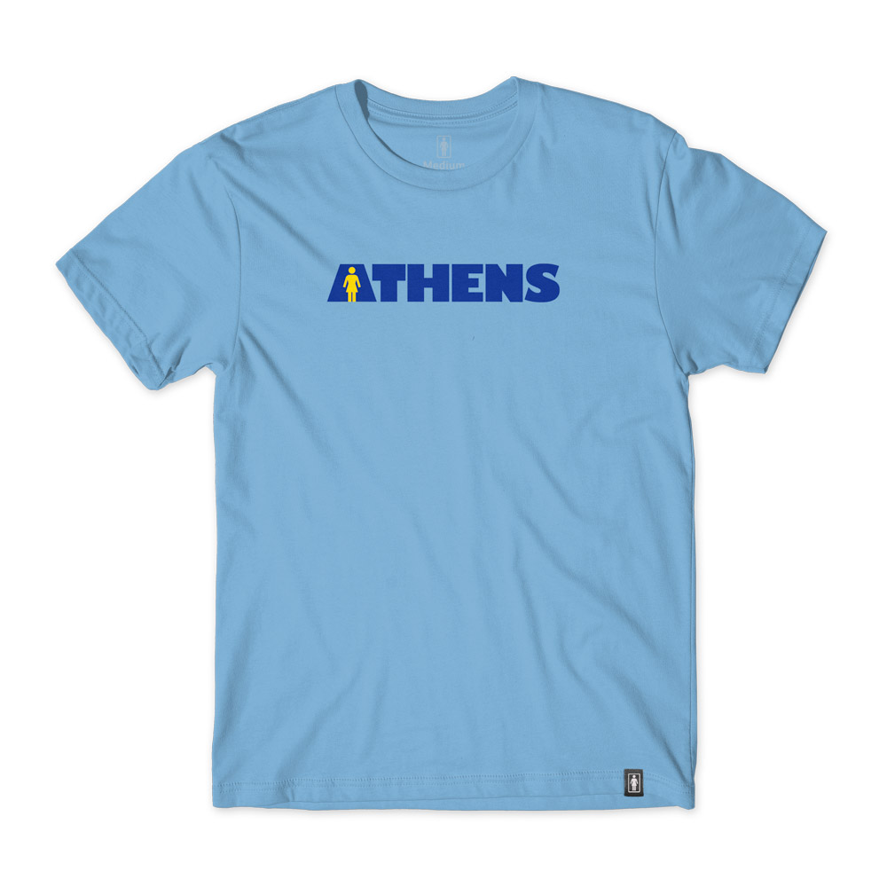 Girl X Microxtreme WE OG Athens Tee Sky Blue  Men's T-Shirt