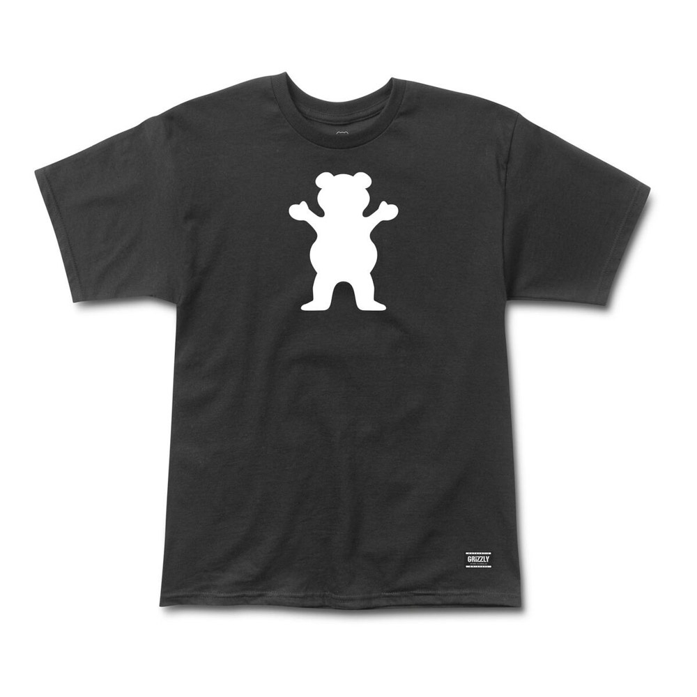 Grizzly Og Bear Black White Men's T-Shirt