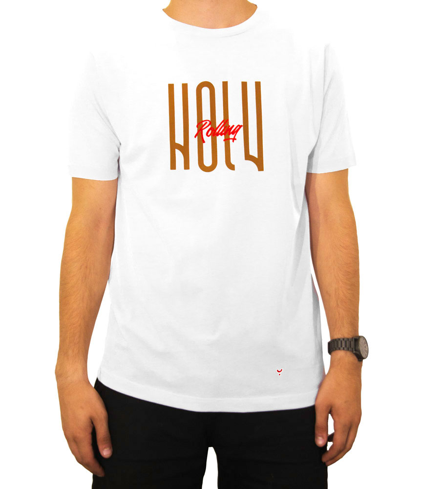 Holy Rolling White Gold Brown Ανδρικό T-Shirt
