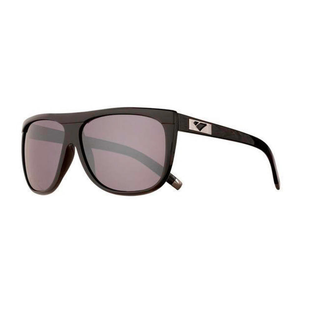 Is Eyewear Palm Bay Black Smoke Silver Flash Sunglasses