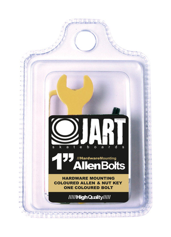 Jart Blister Mounting Bolts 1'' Allen & Tool