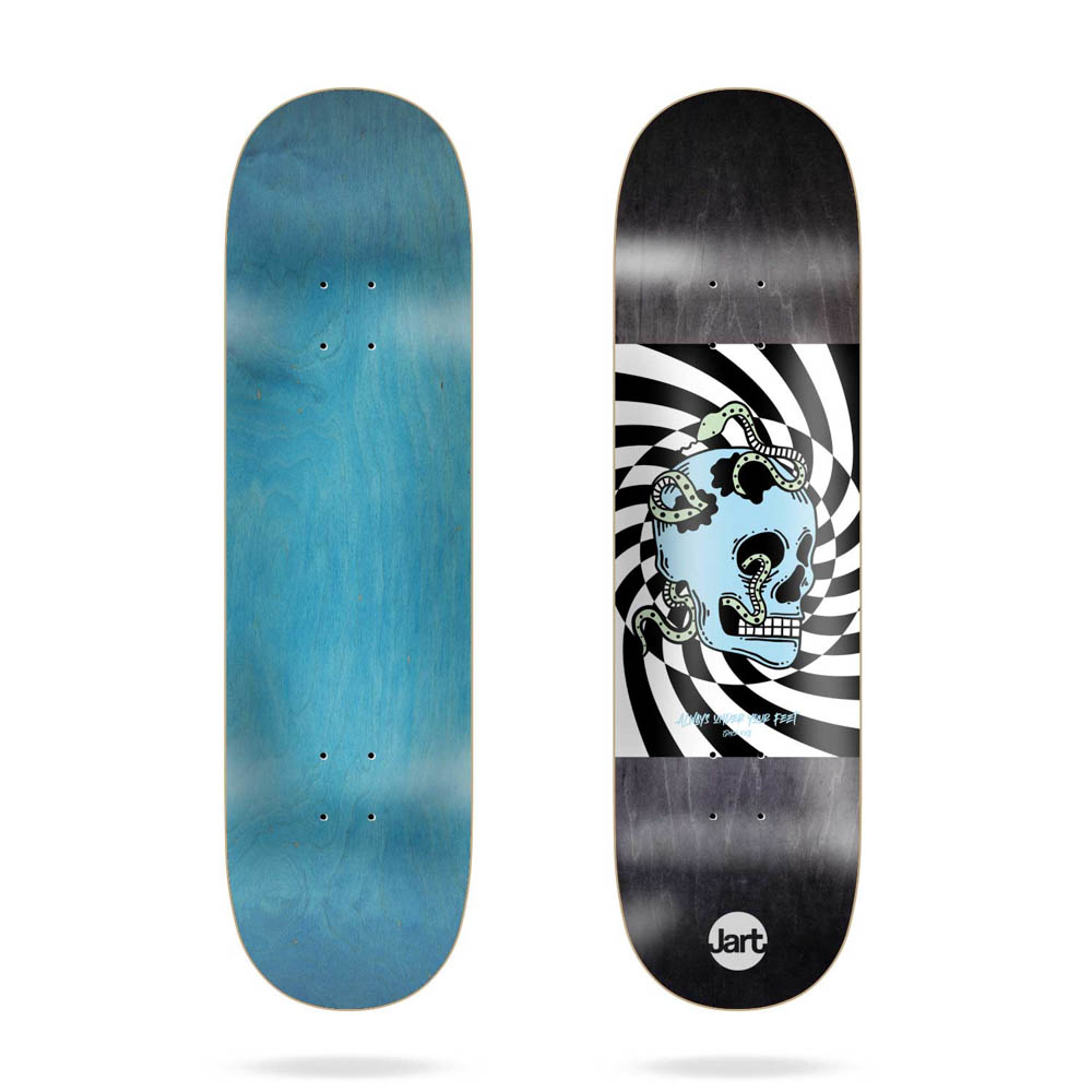 Jart Hypnotic Black 8.375'' SQ Skateboard Deck