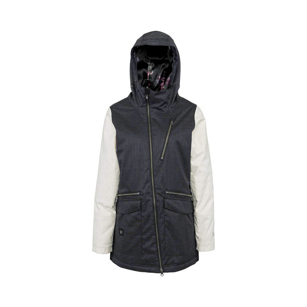 L1 Blackheart Black/ Pearl Oxford Women's Snow Jacket