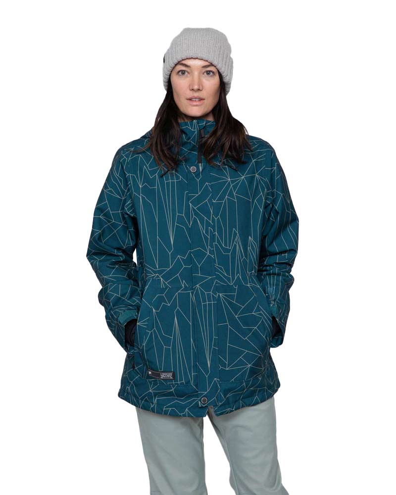 L1 Lalena 2L Geo Print Women's Snow Jacket