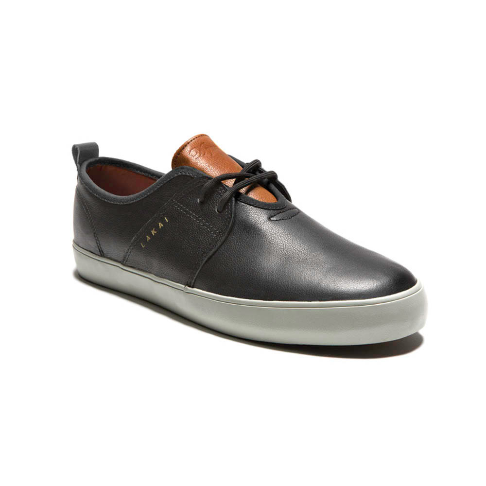 Lakai Albany Dqm Black/Brown Leather Ανδρικά Παπούτσια