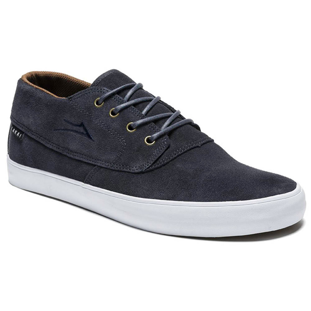 Lakai Camby Mid Navy Suede Men's Shoes